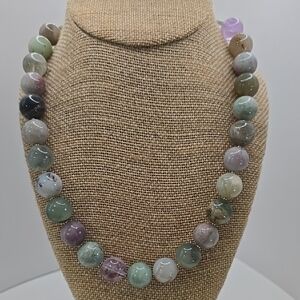 Multicolor Amethyst Gemstone Necklace